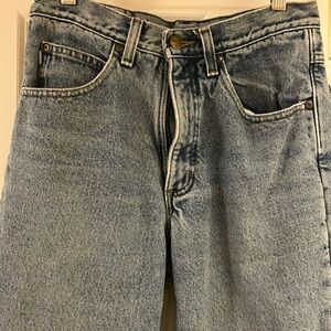 LL Bean Jean w Flannel inside